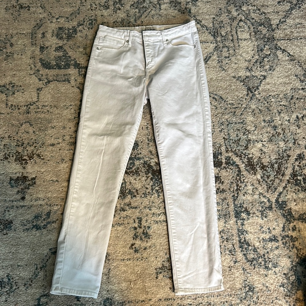 LUCKY BRAND white skinny jeans
